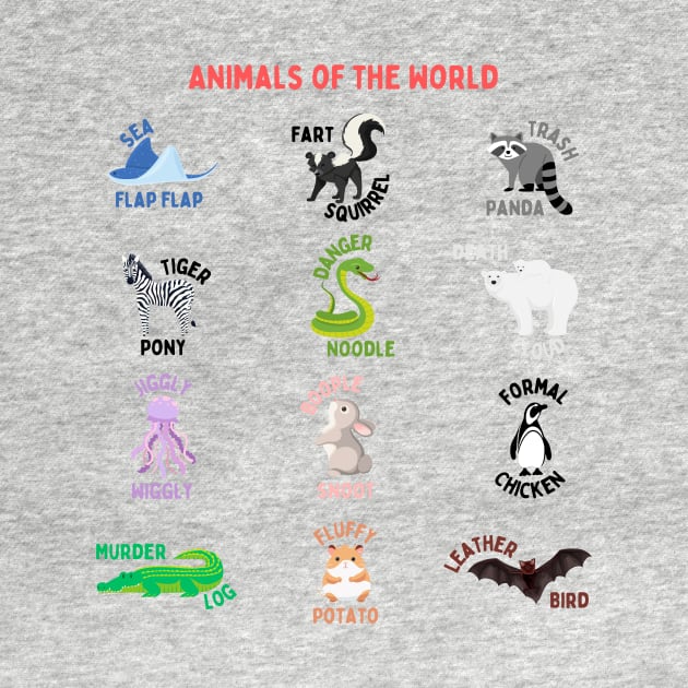 Animals of the World by MollyBee